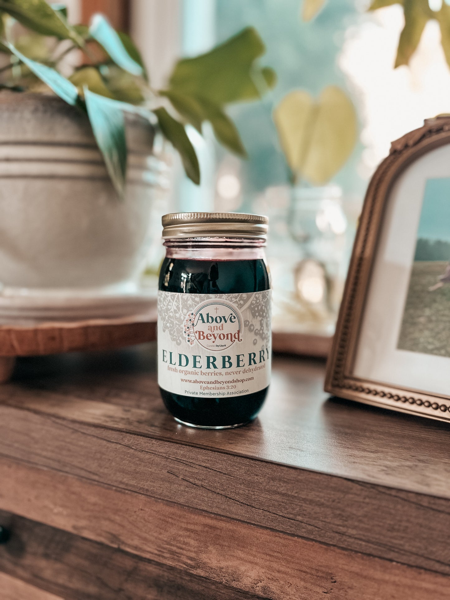 Organic Elderberry Syrup