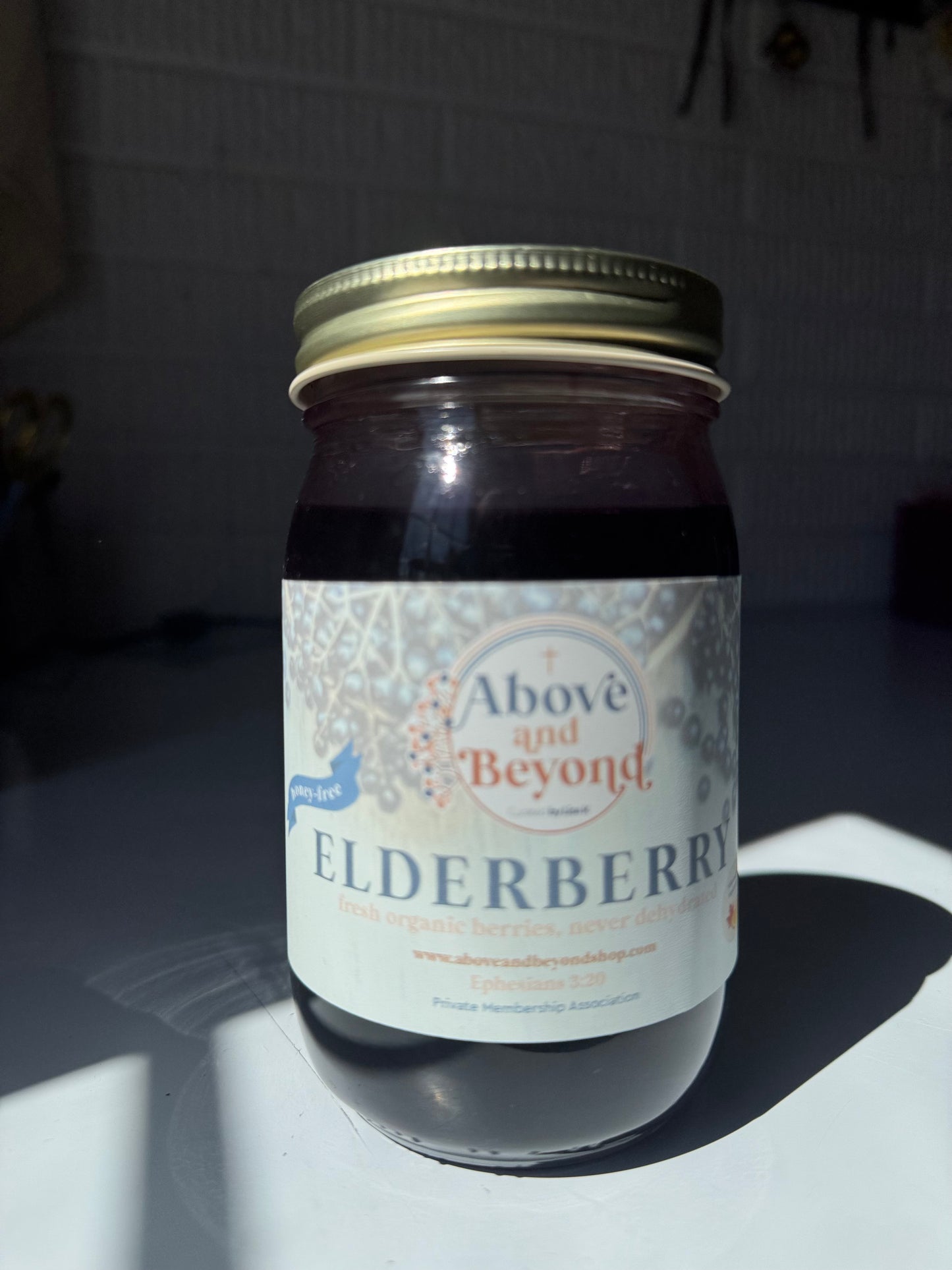 Organic Elderberry Syrup