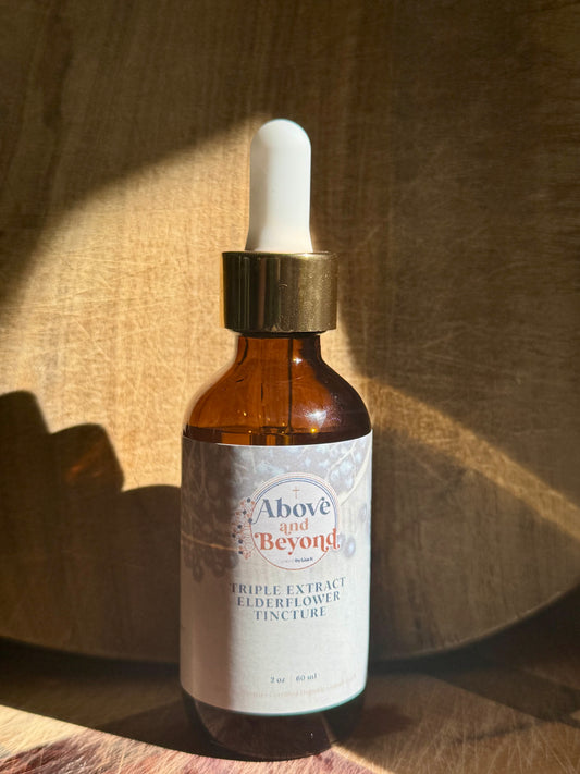 Organic FRESH Elderflower Tincture