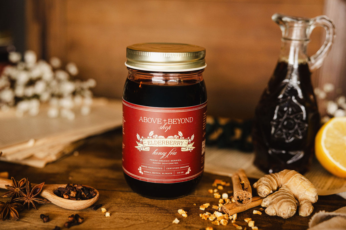 Organic Elderberry Syrup
