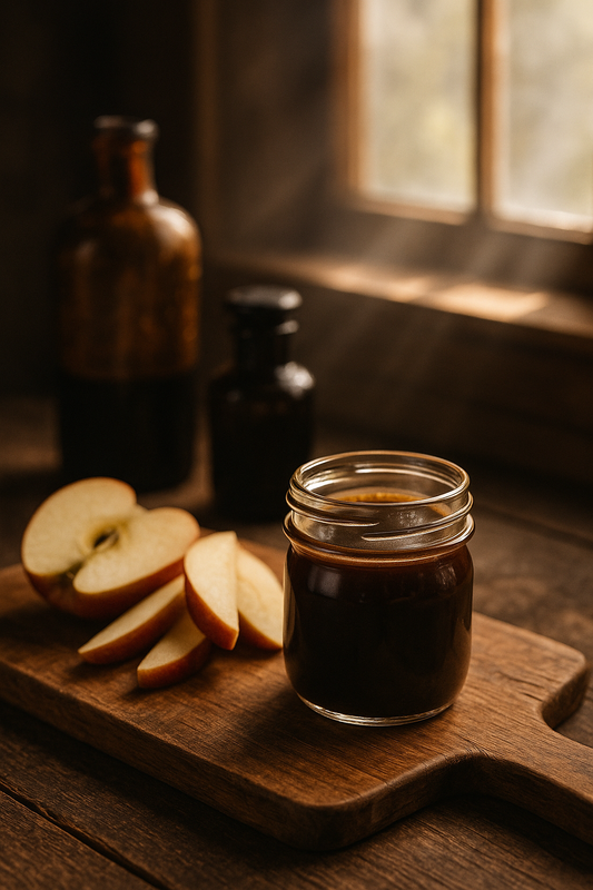 🍎 Elderberry Apple Caramel Dipping Sauce