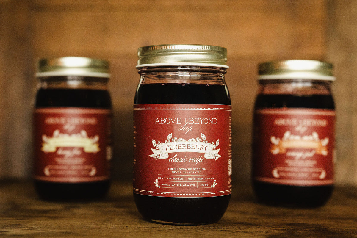 Organic Elderberry Syrup