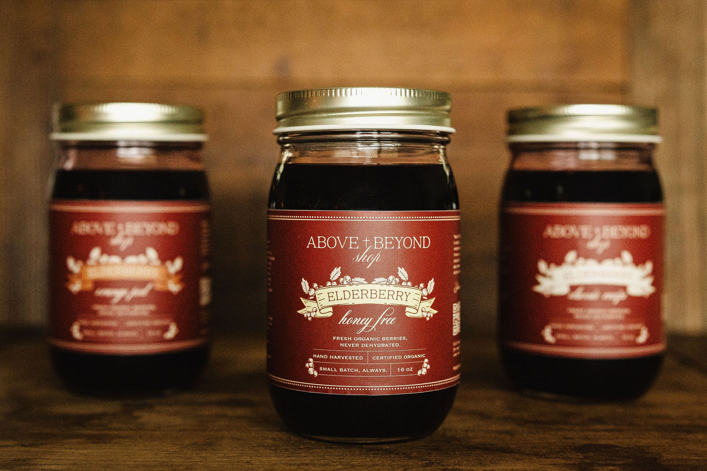 Organic Elderberry Syrup