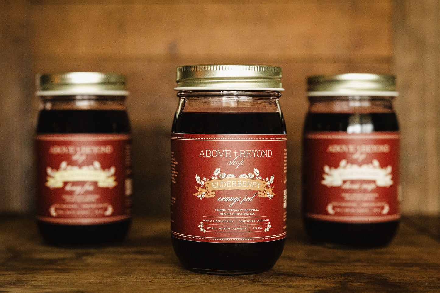 Organic Elderberry Syrup