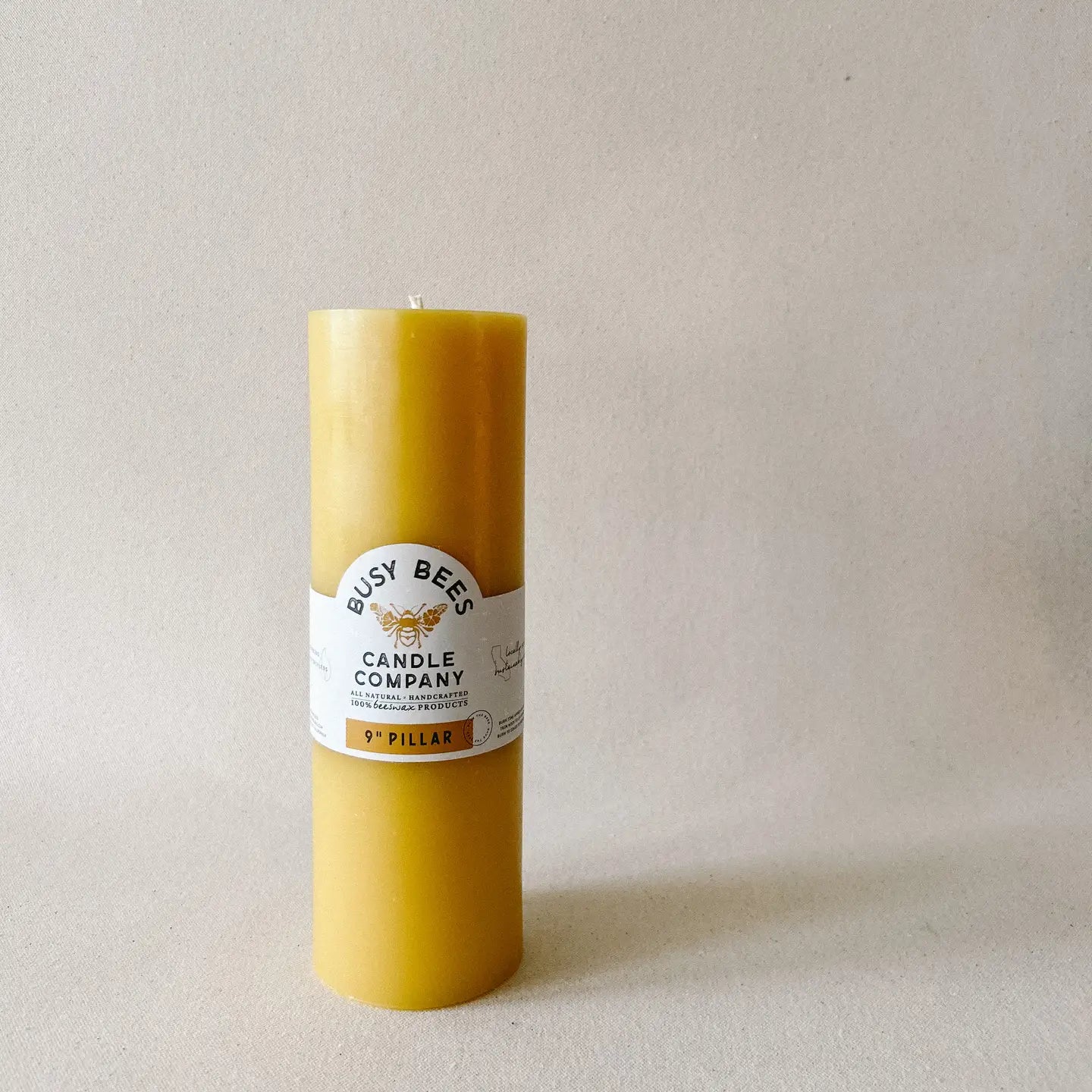 Busy Bees Candle Company Pillar Candles