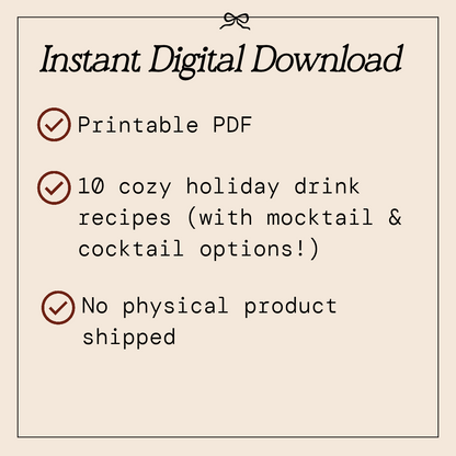 Sip Well, Vol. I: Fall & Winter Cocktail and Mocktail Recipe Guide