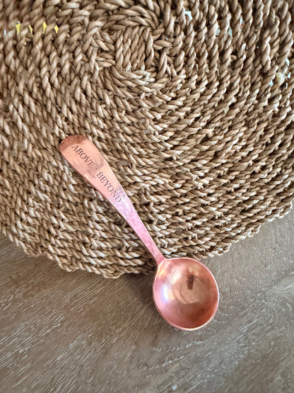 100% Copper Spoon - handmade in USA