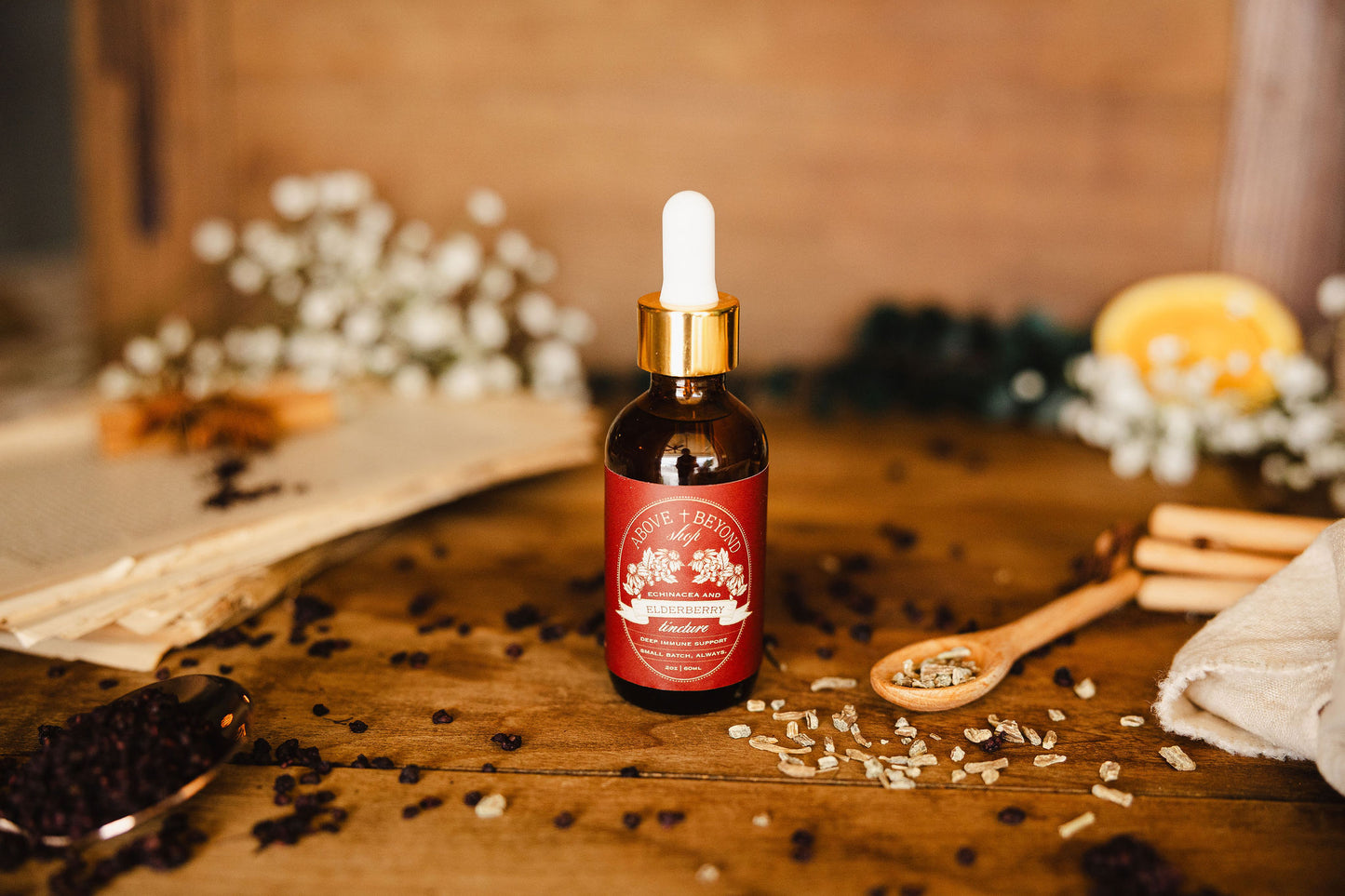 Elderberry and Echinacea Tincture