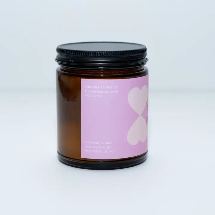 Fontana Melt My Heart Beeswax & Essential Oil Celebrate Jar Candle