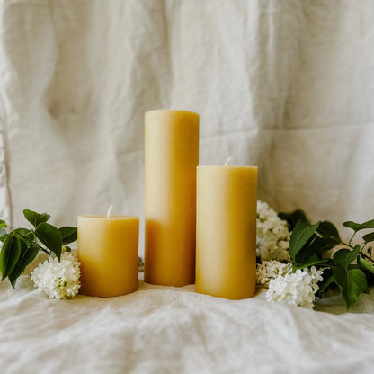 Busy Bees Candle Company Pillar Candles