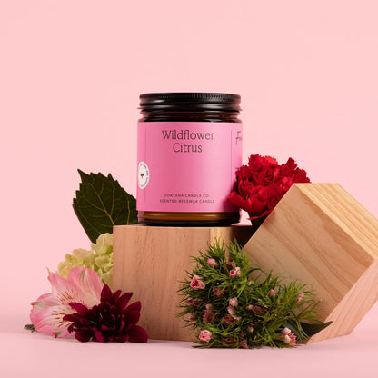 Fontana Beeswax & Essential Oil Jar Candle (Various Scents)