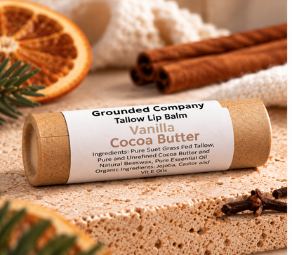 Grass-Fed Tallow Lip Balm - Grounded Company