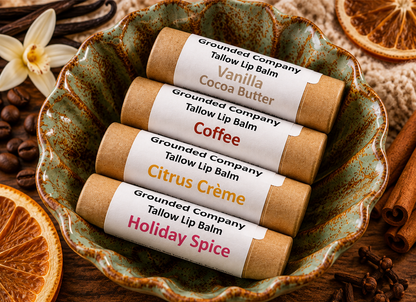 Grass-Fed Tallow Lip Balm - Grounded Company