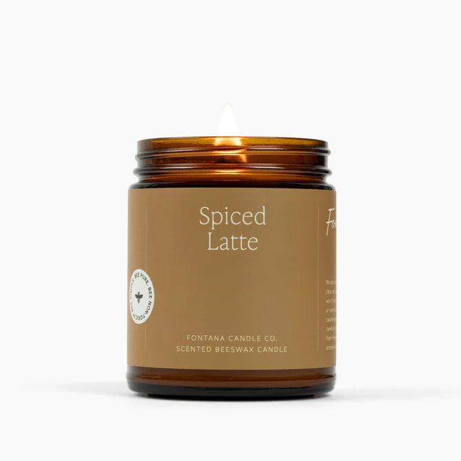 Fontana Spiced Latte Jar Candle