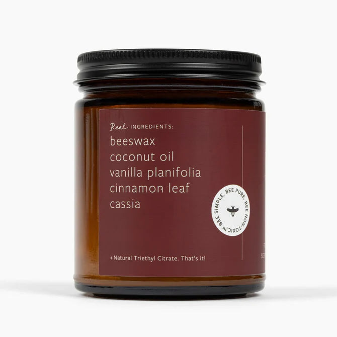 Fontana Warm Flannel Beeswax & Essential Oil Jar Candle