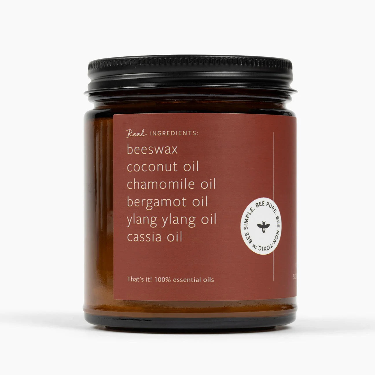 Fontana Harvest Apple Beeswax & Essential Oil Jar Candle